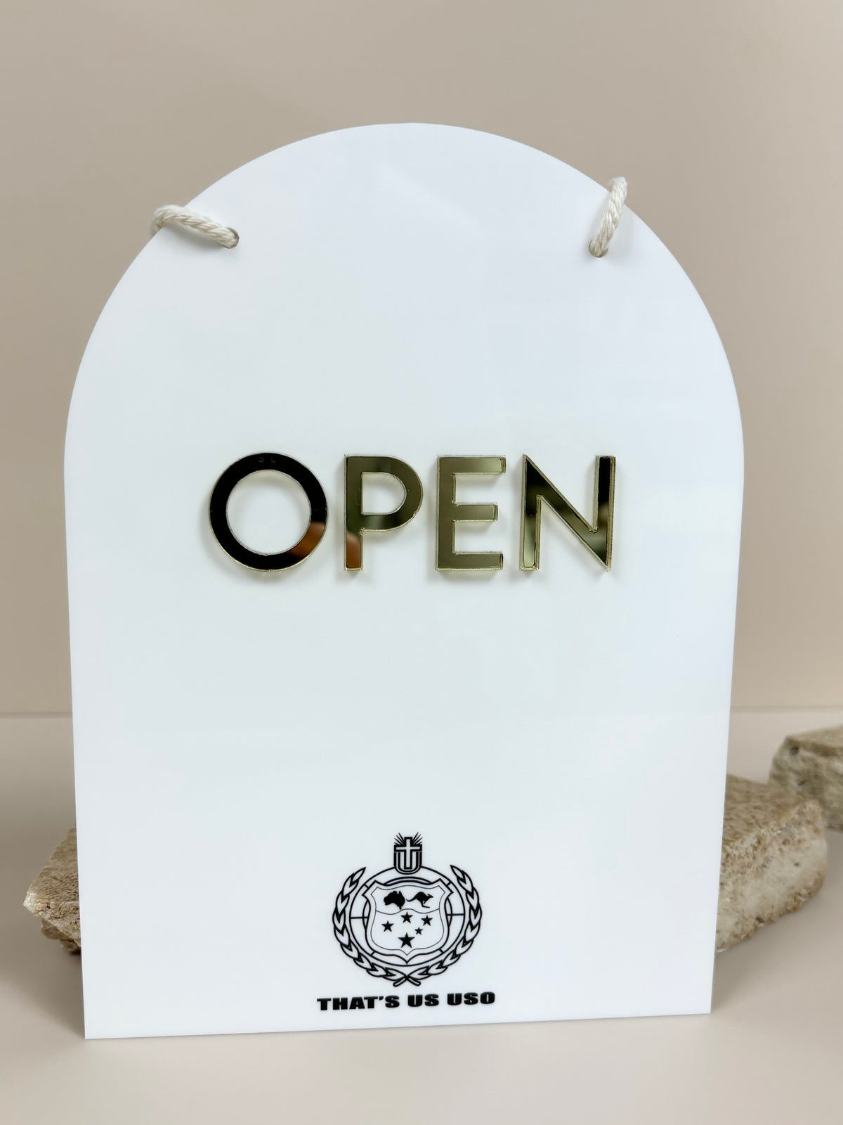 Mini open closed sign 