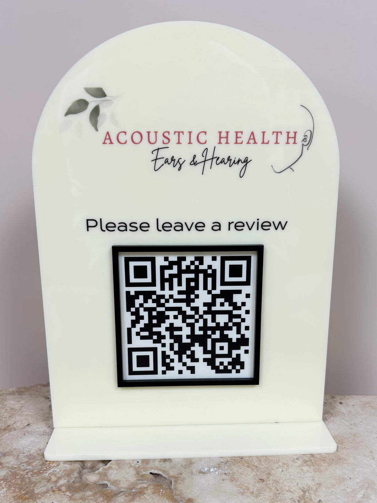 QR code stand 