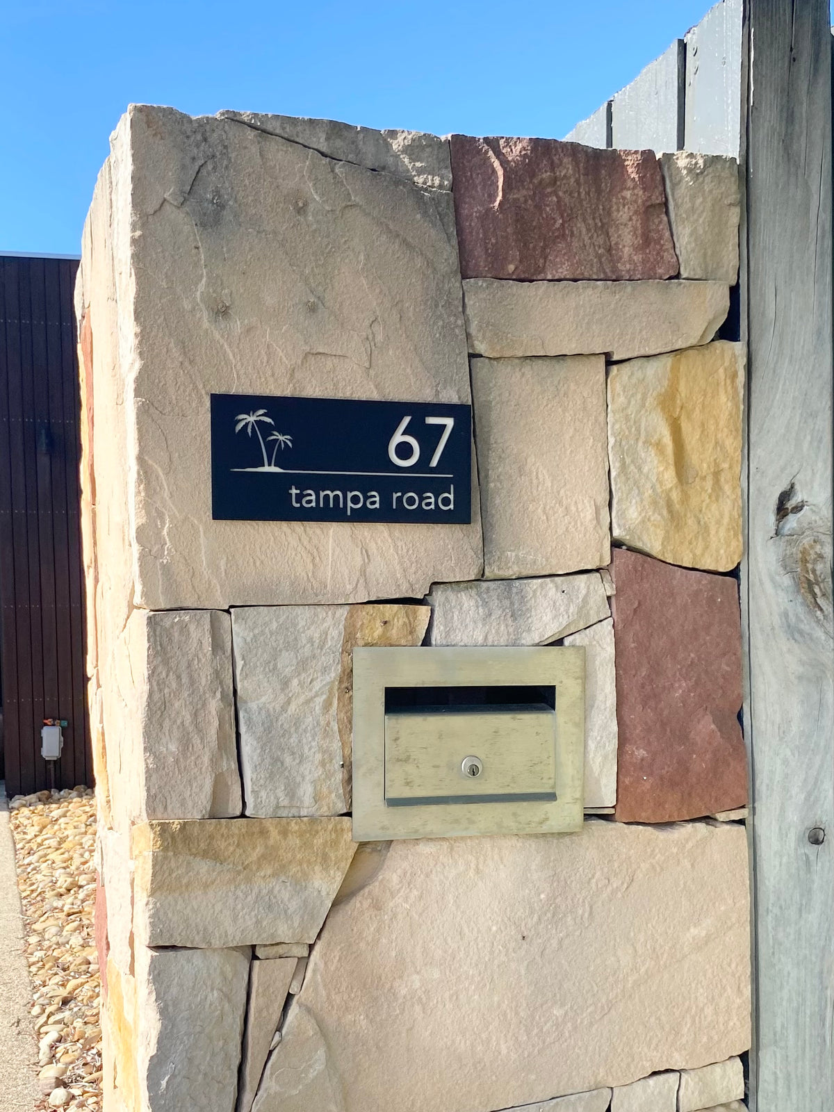 Address sign 